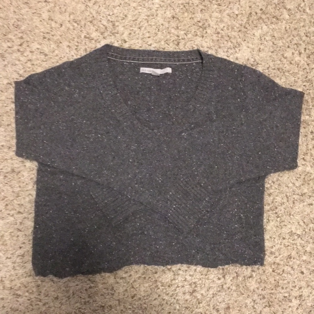 grey sweater